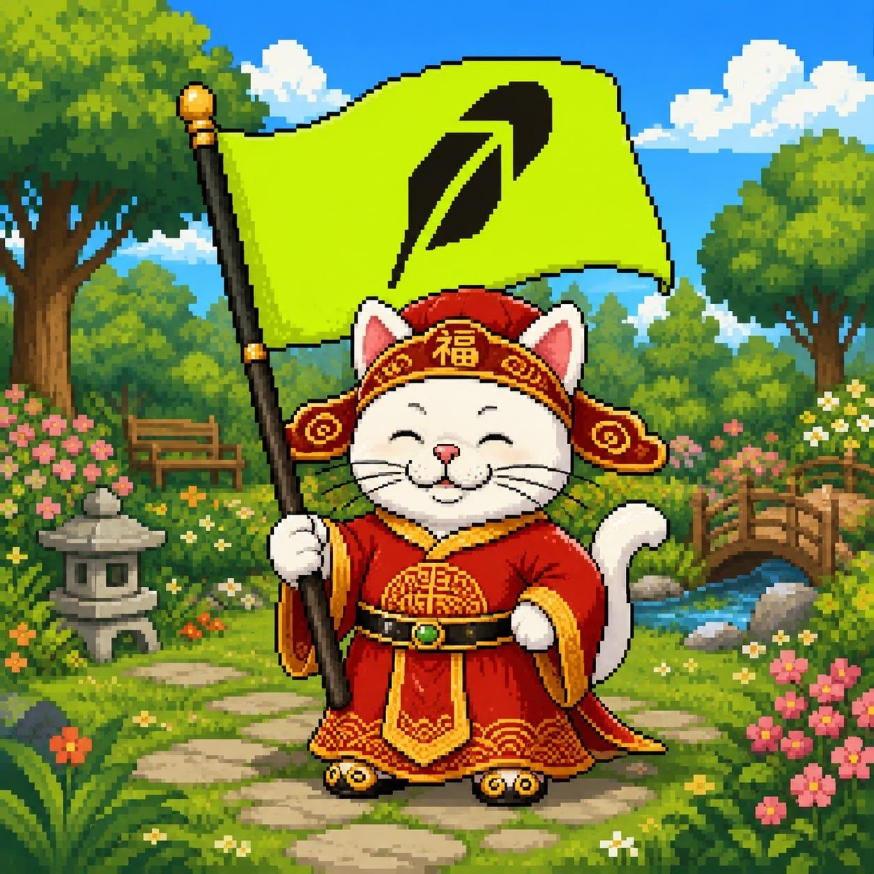 $CATSHEN army carrying the Robinhood flag
